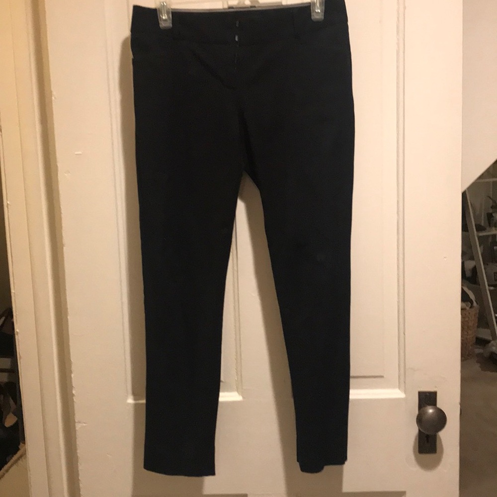 Black business casual pants